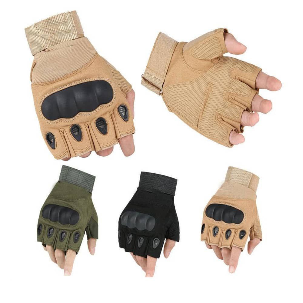 دستکش کوهنوردی اوکلی نیم انگشت ( تاکتیکال نیم پنجه) Oakley half-finger gloves  دستکش فنی نیم انگشتی OAKLEY